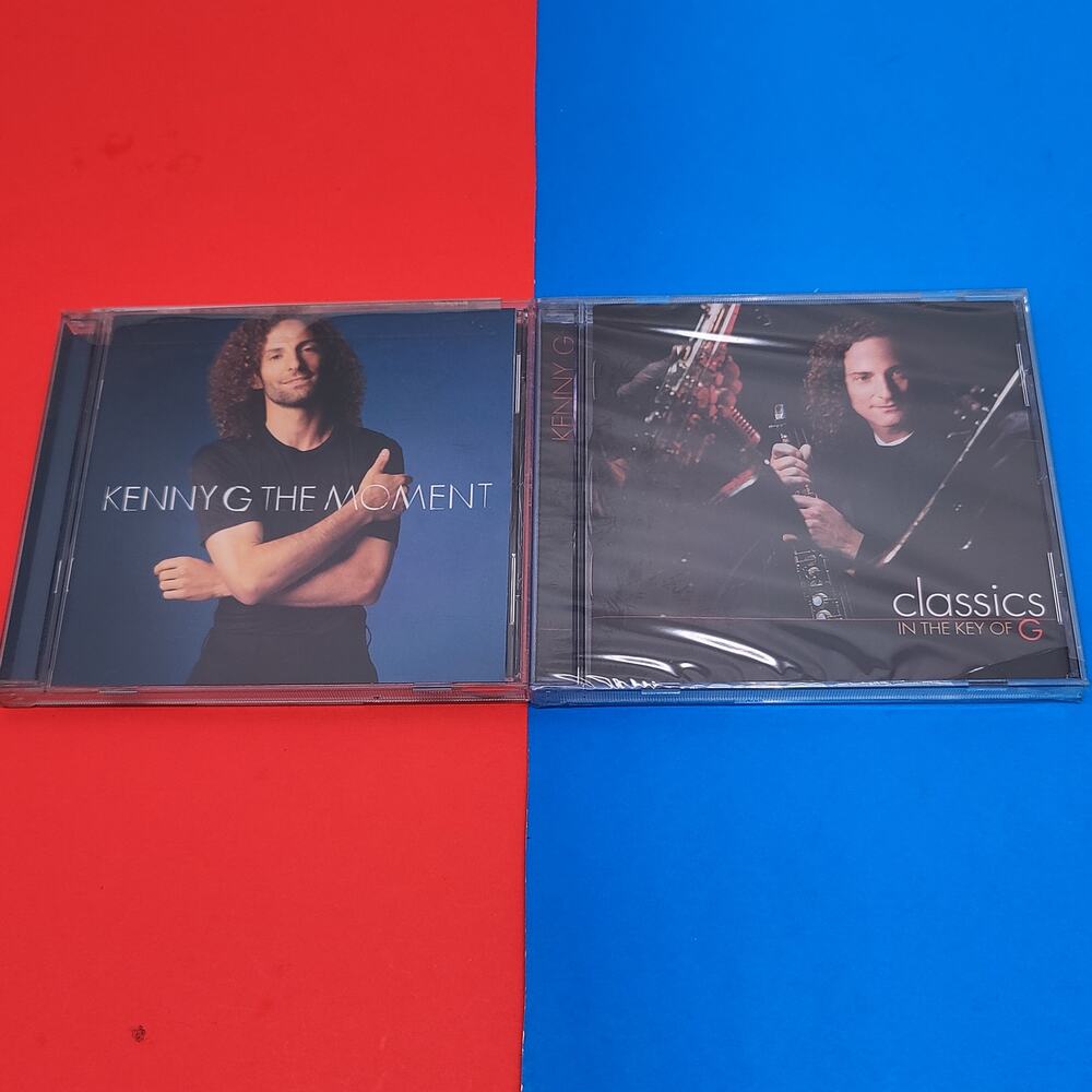 Sealed Kenny G CD Lot The Moment Classics In The Key Of G Compact Disc New Pop